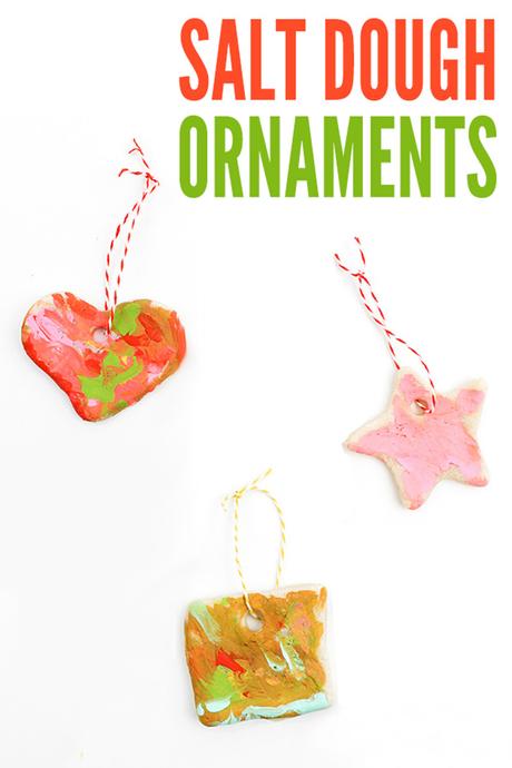 Receta y tutorial de adornos de masa de sal: ideas de manualidades navideñas para niños 129 Receta y tutorial de adornos de masa de sal