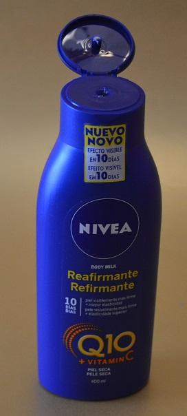 Body Milk Reafirmante de NIVEA