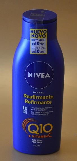 Body Milk Reafirmante de NIVEA