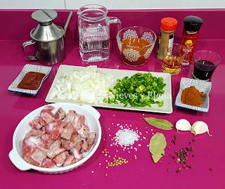 Ingredientes Mollejas de pollo guisadas