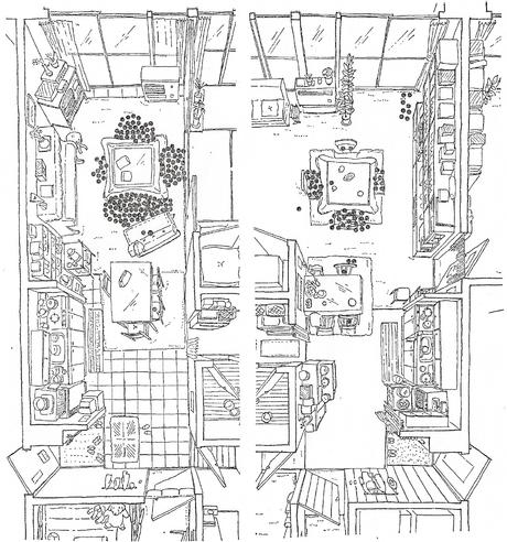 El kotatsu y el sofá. Masahiro Hikita El kotatsu y el sofá. Masahiro Hikita