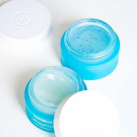 El Poder Cosmético del Ácido Hialurónico de la Línea Hyalufeel de Montibello hyalufeel-daily-water-shot-y-water-sleeping-mask-packaging