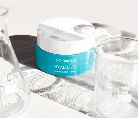 El Poder Cosmético del Ácido Hialurónico de la Línea Hyalufeel de Montibello bodegon-hyalufeel-water-sleeping-mask
