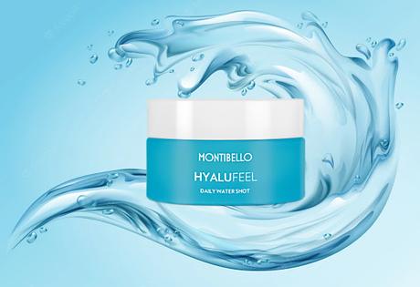 El Poder Cosmético del Ácido Hialurónico de la Línea Hyalufeel de Montibello hyalufeel-daily-water-shot-packaging