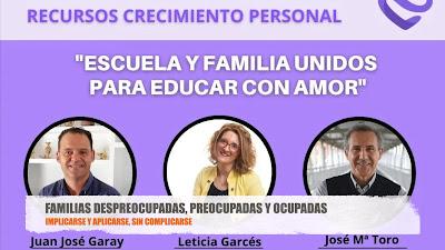 Familias despreocupadas, preocupadas y ocupadas. ¿Implicarse, complicarse o aplicarse?