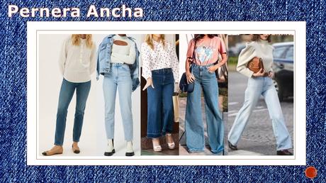 Algunos ejemplos de Straight y Wideleg vistos en internet Guía para elegir bien tus vaqueros