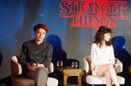 RUEDA DE PRENSA DE LA CUARTA TEMPORADA DE STRANGER THINGS (CON CHARLIE HEATON Y NATALIA DYER )