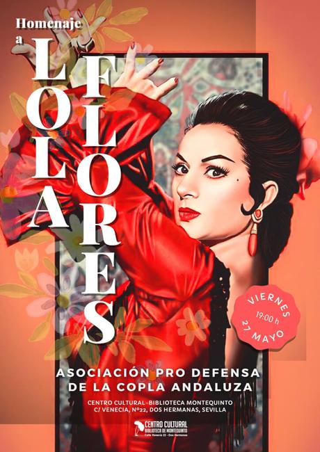 Espectáculo musical: «Homenaje a Lola Flores» – Asociación Pro Defensa de la Copla Andaluza