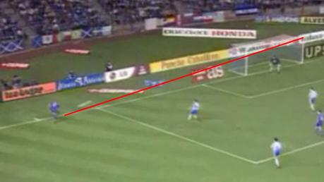 el gol imposible de Roberto Carlos al Tenerife 