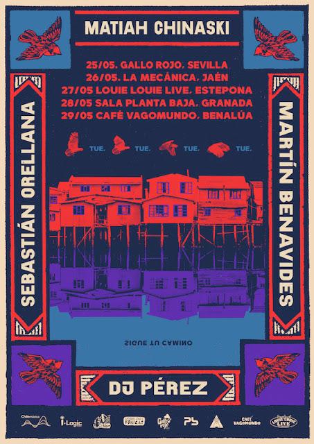 SEBASTIÁN ORELLANA: DE GIRA CON SUPERGRUPO CHILENO