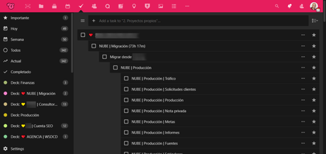 Nextcloud Tasks o Tareas