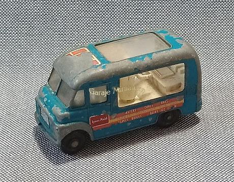 Commer furgoneta para venta de helados de Matchbox del año 1963