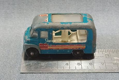 Commer furgoneta para venta de helados de Matchbox del año 1963