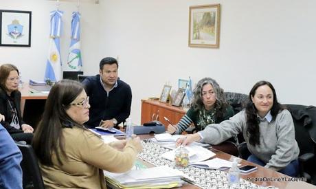 Llancafilo abordó la ampliación del Nucleamiento