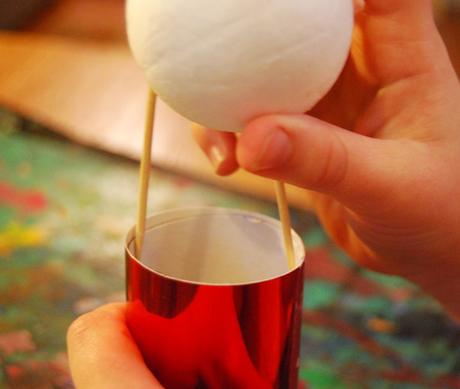 manualidad de hadas navideñas