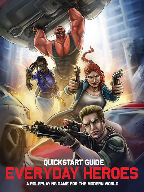 Everyday Heroes Quickstart Guide, de Evil Genius Games