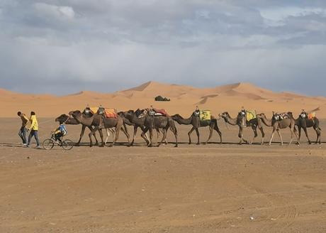 Paseo por el desierto de Merzouga