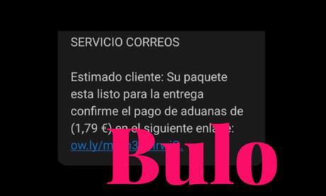 Cuidado con este supuesto SMS de Correos que te pide pagar 1,79 € en aduanas: es una estafa