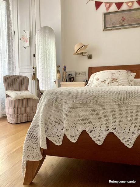 La colcha de ganchillo