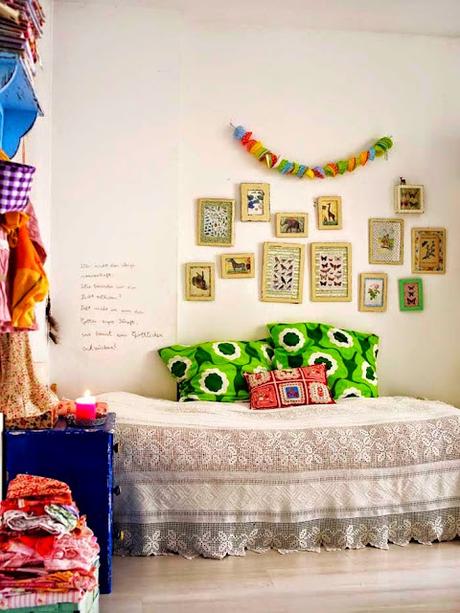 La colcha de ganchillo