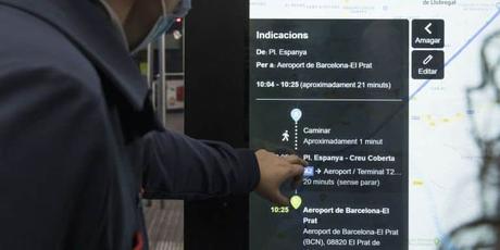 Kioscos interactivos de FCG para información de los usuarios