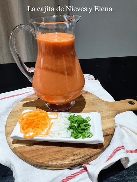 Gazpacho de zanahoria Gazpacho de zanahoria