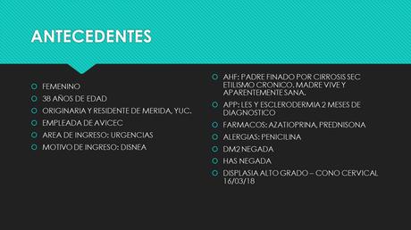 CASO CLINICO DE NEUMONITIS POR HIPERSENSIBILIDAD