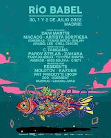 Confirmaciones Festival Río Babel 2022