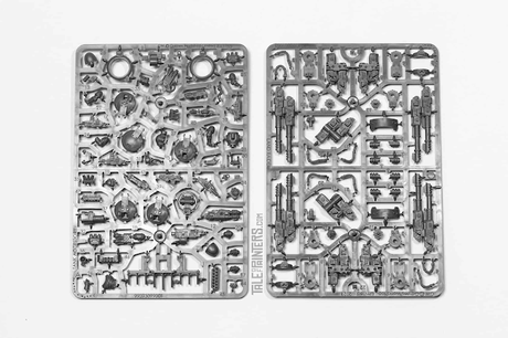 Fotos de las matrices de la caja de The Horus Heresy