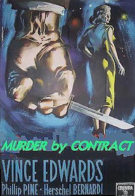 ASESINATO POR CONTRATO (MURDER BY CONTRACT) (USA, 1958) Negro, Policíaco