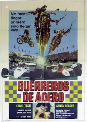 VÉRTIGO EN LA PISTA (SPEED DRIVER) (España, Italia, Alemania del Oeste; 1980) Acción, Negro