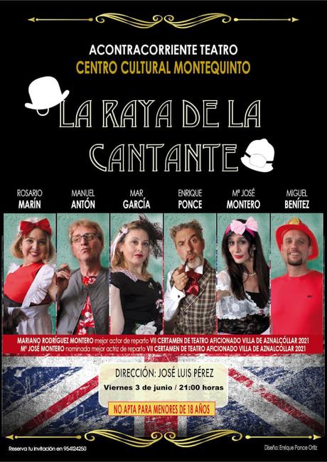 Representación teatral: «La raya de la cantante» – Acontracorriente Teatro