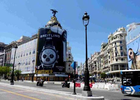 Logaritmos en la Gran Vía de Madrid