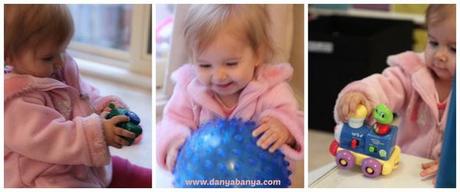 Baby Play Ideas-Exploring Balls and Ramps