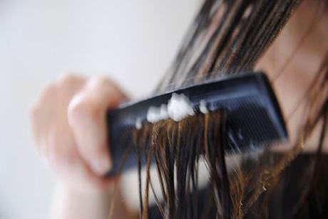 Alisado brasileño hecho en casa con be natural de Keratimac