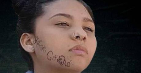 Joven brasileña denuncia que su ex le tatuó su nombre en la cara para marcarla como su “propiedad”