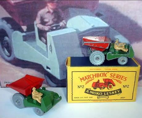 Matchbox y las piezas #2 del catálogo de Lesney Products & Co. Ltd.