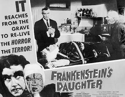 HIJA DE FRANKENSTEIN, LA (Frankenstein's Daughter) (USA, 1958) Fantástico, Policíaco
