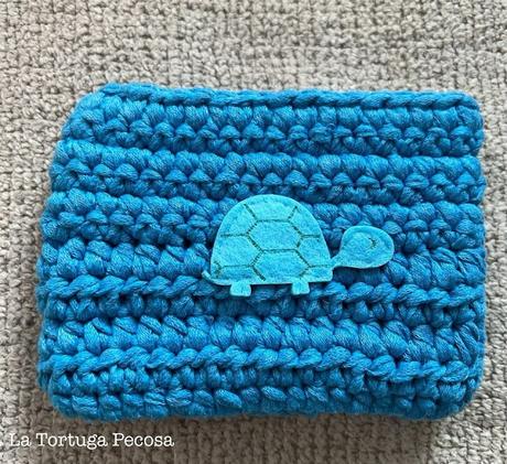 MONEDERO TRAPILLO BLUE TURTTLE