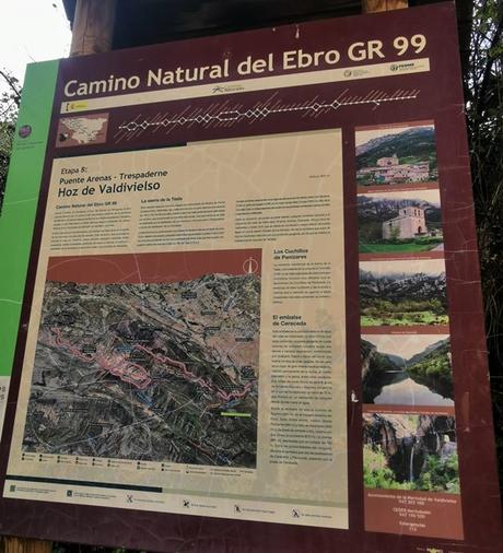 Cascada de Tartalés desde Hoz de Valdivieso
