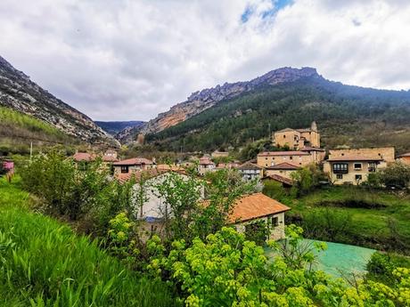 Cascada de Tartalés desde Hoz de Valdivieso