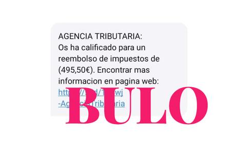 La Agencia Tributaria alerta: si recibes este SMS eliminalo, es una estafa