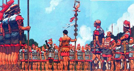 El SACRAMENTUM, LA CEREMONIA MÁS IMPORTANTE PARA UN LEGIONARIO ROMANO.
