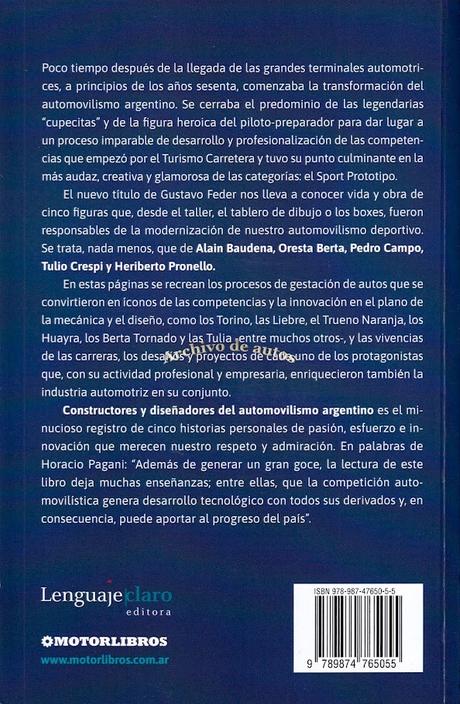 Constructores y diseñadores del automovilismo argentino