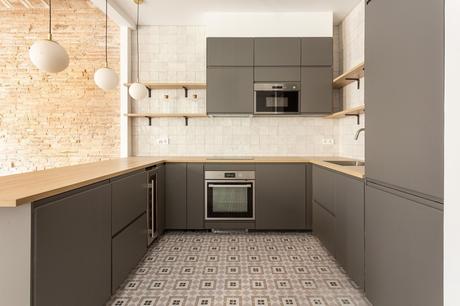 delikatissen scandi barcelona Reformas Barcelona open plan nordic style estilo nórdico estilo escandinavo distribución abierta diseño interiores barcelona reno apartamento barcelona el born  