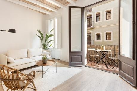 delikatissen scandi barcelona Reformas Barcelona open plan nordic style estilo nórdico estilo escandinavo distribución abierta diseño interiores barcelona reno apartamento barcelona el born  