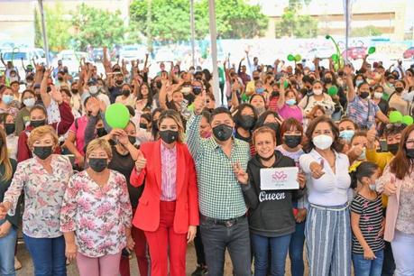 En gira de trabajo por la huasteca presenta Ruth González importante programas sociales