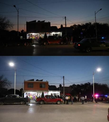 Inaugura Enrique Galindo importante obra de alumbrado público en Tierra Blanca