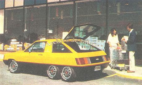 Hybrid Briggs & Stratton, un automóvil híbrido del año 1980 Hybrid Briggs & Stratton, un automóvil híbrido del año 1980