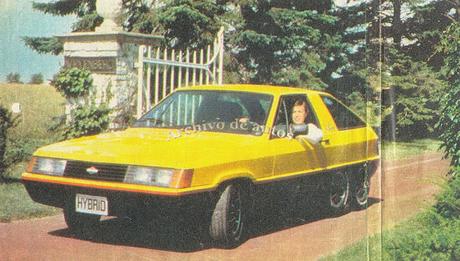 Hybrid Briggs & Stratton, un automóvil híbrido del año 1980 Hybrid Briggs & Stratton, un automóvil híbrido del año 1980